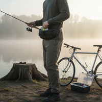 Waterproof Fishing Lure Waist Bag Outdoor Cycling Crossbody Chest Pack