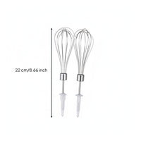 2 Pieces Hand Mixer Parts Multi-Functional Electric Mixer Replacement Beaters Kitchen Appliance Accessory for Home Cooks