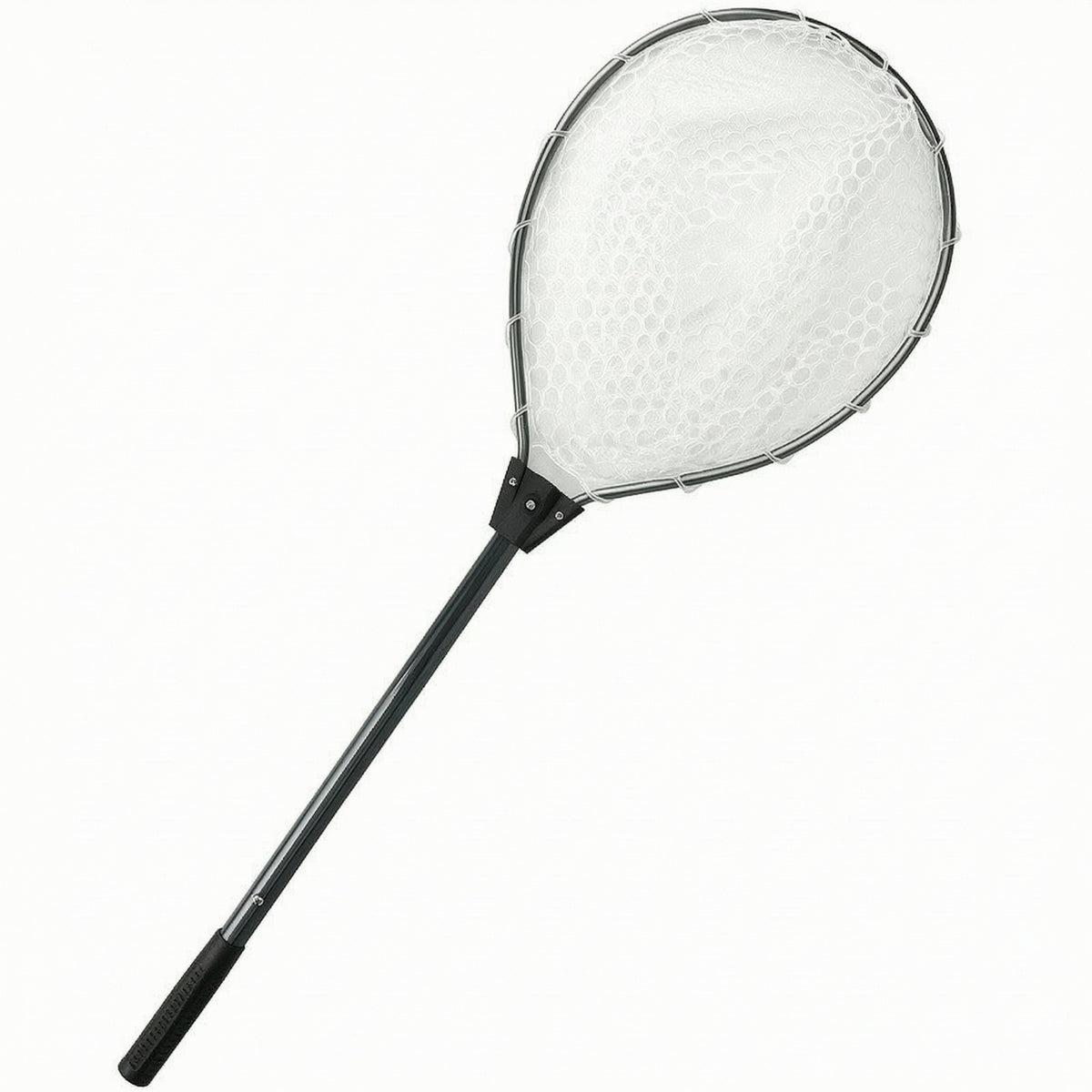 Telescopic Landing Net Aluminum Alloy Fishing Net with Silicone Bag Soft for Anglers