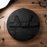 Padded Gong Bag Shockproof Hand Drum Bag Cymbal Carrying Case for Artists