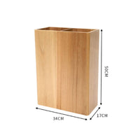 Freestanding Umbrella Holder Open-Top Cane Stand Divider for Commercial Space