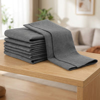 Nanoscale Microfiber Cleaning Cloth and Microfibre Cloth, High Absorbency Cleaning Cloths for Glass, Reusable Multi-Surface Wipes