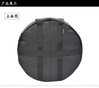 1835举重哑铃片双肩背包负重配重CUP手抓钢杠铃片收纳袋定制订做