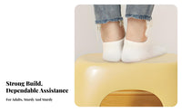 Portable Short Stool Sturdy and long-finaling Household Furniture adaptable