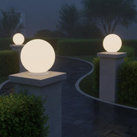 Dusk to Dawn Solar Post Cap Light Easy Installation Outdoor Lighting Color Changing for Courtyard