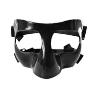 High-Strength Resistant Basketball Nose Guard Secure Fit Nose Guard Shatterproof Basketball Face Mask Unobstructed Vision for Soccer Players, Athletes, Training Sessions