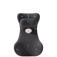 Office Lumbar Support Cushion with Memory Foam, Solid Color, 63cm Set