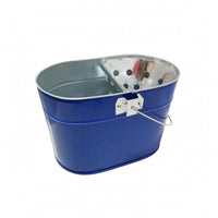Oval Mop Pail Multiuse Metal Mop Pail Perforated