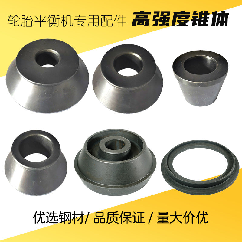 Tire Balancer Cone Set for Iveco, Universal Fixture Cones with Discs