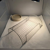 Bearded Dragon Basking Stand Rust Resistant Mesh Basking Ramp Long-Lasting