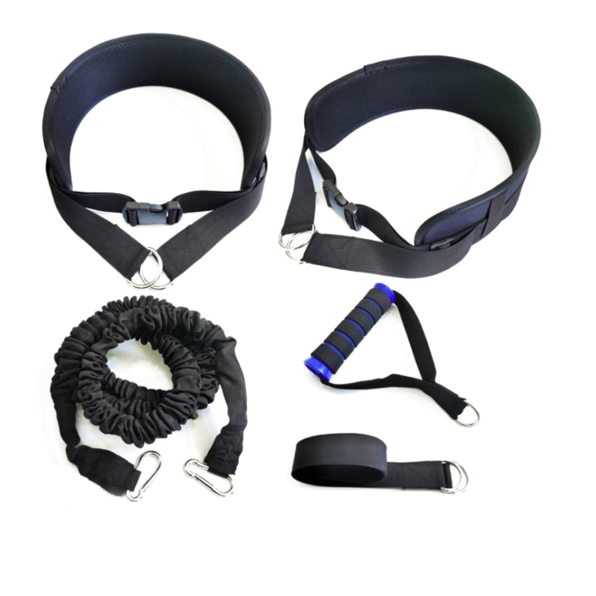 Long-Lasting Resistance Training Rope with Waist Belts Comfortable Partner Resistance Coach Athletic Exercise Rope with Handle Long-Lasting for Athletes, Coaches