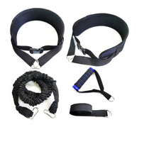 Long-Lasting Resistance Training Rope with Waist Belts Comfortable Partner Resistance Coach Athletic Exercise Rope with Handle Long-Lasting for Athletes, Coaches