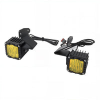 GUANTENGYU Front Turn Signal Light for Harley CVO Road Glide 121 117, High Brightness Fog Light, 24-25