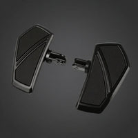 Motorcyclist Foot Pegs Front Foot Peg Hardware Kit Universal Motorcycle Footrests for Commuting
