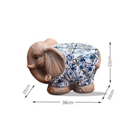 Animal & Outdoor Stool Carved Animal Pedestal Flat Top