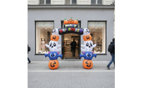 Inflatable Archway Outdoor Halloween Archway Giant Halloween Inflatable Decoration for Homeowners, Porch