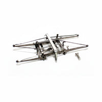 HO Scale Pantograph Metal Pantograph with Spring Mechanism Miniature Locomotive Part for Railway Layout