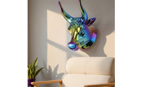 Space-Saving Instrument Hanger with Bull Head Elegant Guitar Wall Mount Hanger Safeguarding Guitar Wall Mount Long-Lasting for Musicians