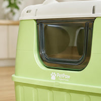 Enclosed Litter Box Easy to Hygienic Pet Care Privacy