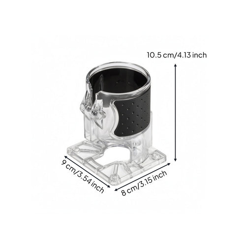 Trim Router Balance Plate Textured Clear Acrylic Router Base Stable