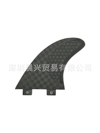 批发冲浪板配件尾舵Double Tabs/FCS线条鱼鳍灰色蜂窝黄色冲浪鳍