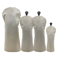 Simple PU Leather Golf Club Head Cover for Hybrid