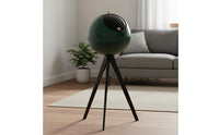 High Leg Trash Can With Lid Tripod Waste Bin Modern Standing Trash Can Sturdy Lidded Rubbish Bin Lightweight for Bedroom