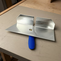 Aluminum Plastering Mortar Board Hand-Held Masonry Mortar Board Lightweight
