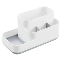 Desktop Storage Box Multi-Section Cosmetic Storage Box Layered for Dorm Room