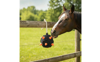 Hanging Horse Toy Textured Horse Toy with Rope Mentally Stimulating Safe for Horses, Stable, Stall
