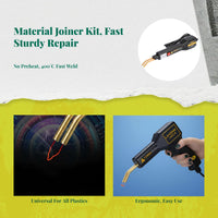 Plastic Welding Kit, Car Grille Repair Tool, Crack Patch, Hot Stapler, Auto Repair Kit, Maintenance
