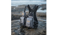 Reflective Strips Fishing Life Vest Adjustable Straps Fishing Buoyancy Vest Multiple Pockets Water Sport Gear