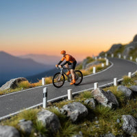1/64 Cyclist Model Decorative Cyclist Decoration Imaginative Play