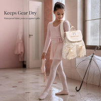 Kids Ballet Dance Bag Girls Large Capacity Backpack