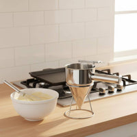 Takoyaki Batter Dispenser Easy Control Pancake Batter Funnel with Stand