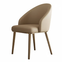 Upholstered Cantilever Chair Light Luxury Aesthetic Seating Furniture Modern Design Soft Upholstery for Homeowners, Home Office