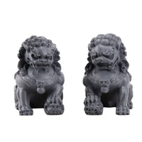 Home Decor Decoration Standing Lion Ornaments Miniature Lion Figurines Indoor Display for Office, Model Room