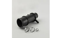 Stepped Cooling-System Hose Adapter with Clamps High-Temperature Resistant Coolant Hose Connector Adapter with Clamps Leak-Proof Coolant Line Connector Reinforced for Automotive Repair