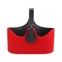 Gift Basket with Handle Portable Handheld Basket Sturdy for Wine Presentation