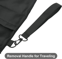 亚马逊新品 带拉链的书套用于平装书的旅行书保护袋,书套袋手提箱