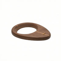 Wood Coffee Dripper Stand Minimalist Pour-over Coffee Dripper Stand Low-Profile Strainer Holder for Office Desk