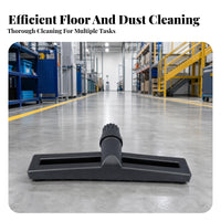 Long Low-Profile Vacuum Brush Easy Installation