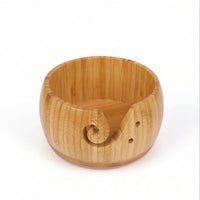 Yarn Bowl with Lid Smooth Yarn Bowl Stable for Crafters