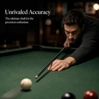Carbon Fiber Pool Cue Stick with Accelerated Taper Shaft for Enhanced Performance