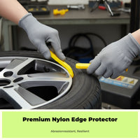 Tire Changer Curved Head Pad, Nylon Tire border Protector, Wheel Changing Assistant, Suitable for Most Tire borders, Replacement Accessory
