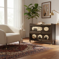 Multi-Tier Metal Cabinet Dust-Resistant Decorative Storage Cabinet Large Capacity Freestanding Organizer with Doors for Study
