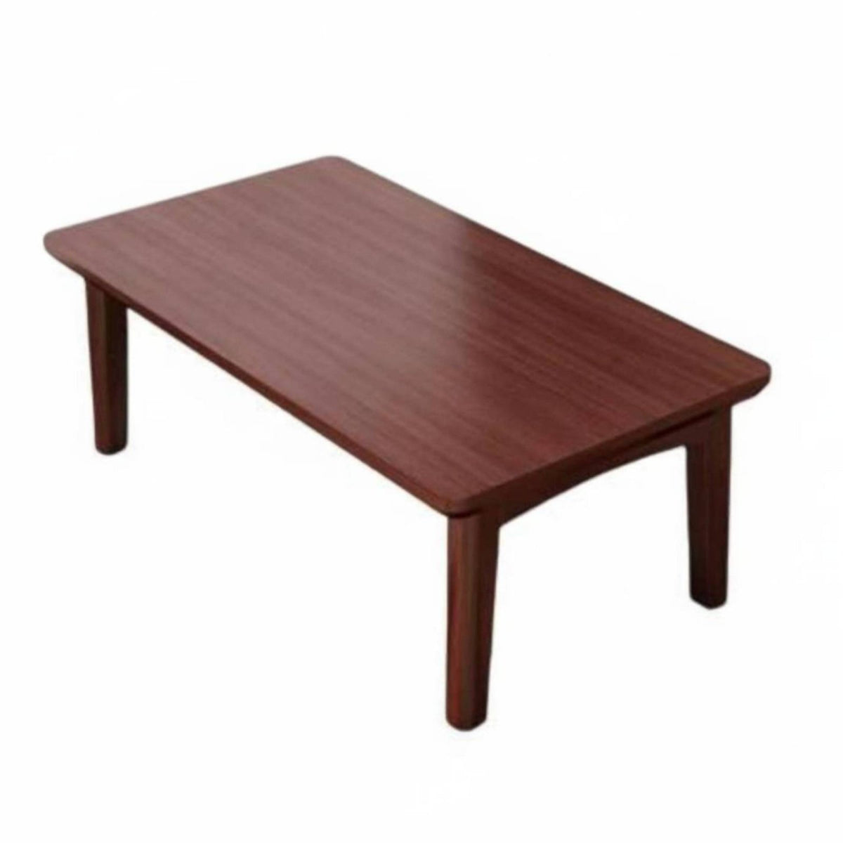 Space-Saving Foldable Tatami Table Multi-Purpose Japanesedesign Floor Table Easy to Clean Folding Desk Rounded Corners for Apartment Dwellers, Tea Enthusiasts, Bay Window, Balcony, Small Areas, Bedroom