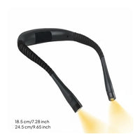 LED Neck Reading Light Flexible Arms Hands-Unrestricted Reading Light Long
