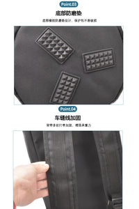 厂家直销跨境品，10寸与12寸非洲鼓包，壁厚10mm，牛津面料，双肩