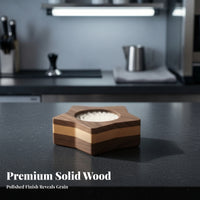 Ergonomic Espresso Station with Brush
